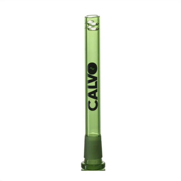 Calvo - Glas Downstem durchscheinend grün 14cm - 14mm