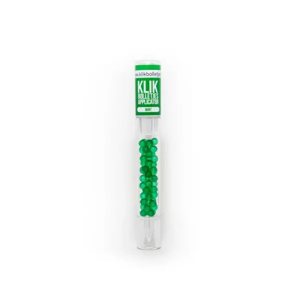 Klik bolletjes - Applicator Mint (50 Balls) (1pc)