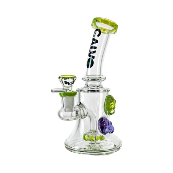 Calvo - Skull Rig Green (H 19 cm / Ø x 14 mm)