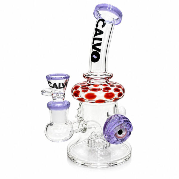 Calvo - Double Eye Rig Purple (H 19 cm / Ø x 14 mm)