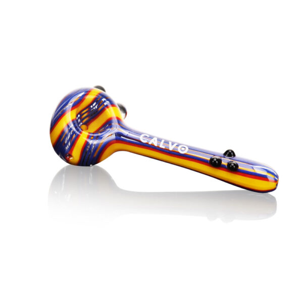 Calvo - Unique Spoon Pipe Purple (L 11 cm)
