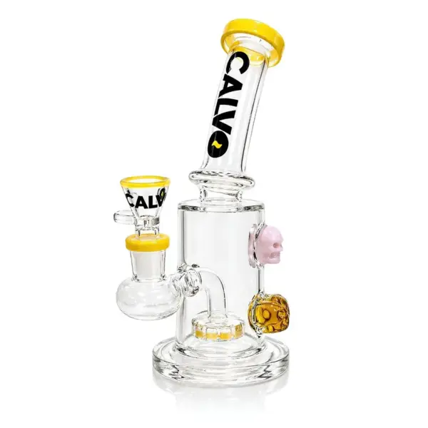 Calvo - Skull Rig Yellow (H 19 cm / Ø x 14 mm)