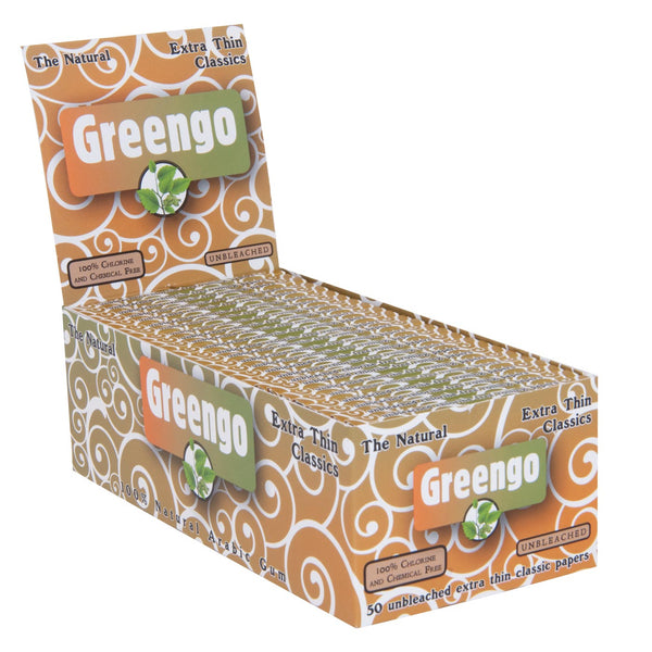 Greengo Unbleached Extra Thin Classics (50 pcs)