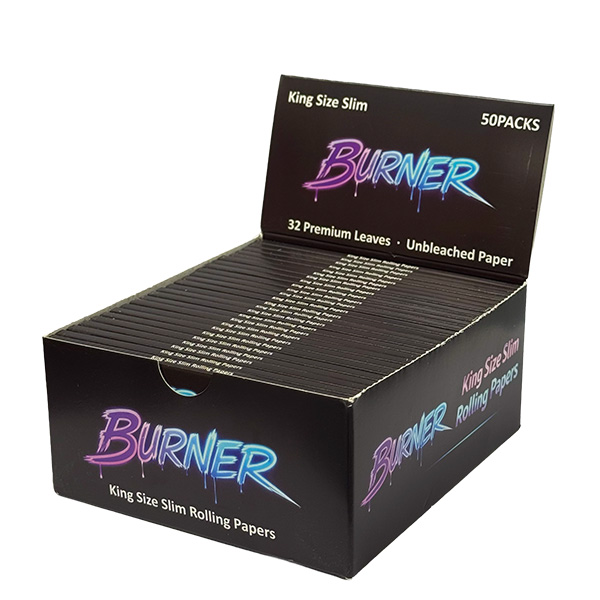 Burner King Size Slim (Display 50pcs)